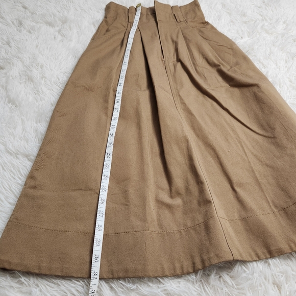 NWT H&M Paper Bag A Line Skirt 2 - Picture 11 of 12